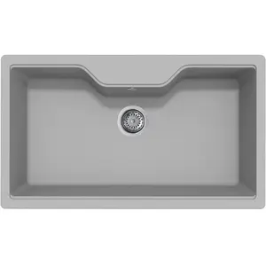 ELLECI évier FOX 360 (Aluminium - Metaltek) pas cher