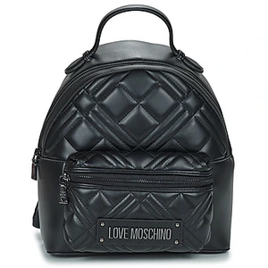 Love Moschino Quilted sac à dos matelassé Femme, Noir , Taille unique pas cher