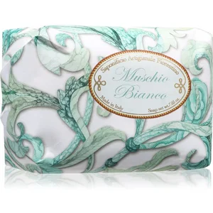Saponificio Artigianale FIORENTINO Muschio Bianco Barre de savon pas cher