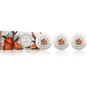 Saponificio Artigianale Fiorentino Orange and Cinnamon Set ensemble de savons solidesVendu paramazon