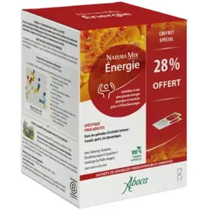 Comparateur de prix : Aboca Natura MIX Advanced Energie - 28 sachets