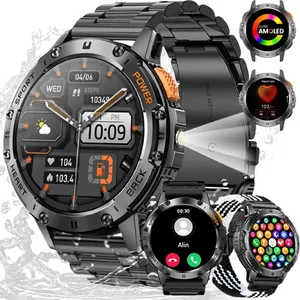 WENZYLIQUOX montre connectée homme femme 3 Bracelet en métal,Boucle un...Vendu parcdiscount