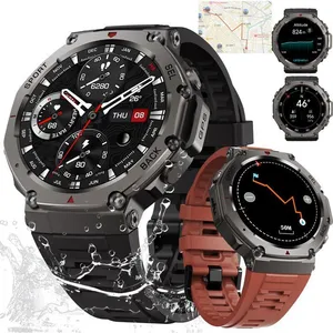 WENZYLIQUOX Montre Connectée Homme,GPS integré,65 jours de batterie ex... pas cher