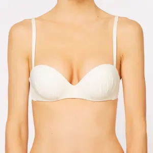 La Perla - Haut de Maillot Thar blanc T.40/B pas cher