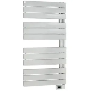 Comparateur de prix : Sèche-serviettes électrique asymétrique Deltacalor 500W blanc 5m²