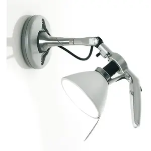 Luceplan Fortebraccio Applique murale, E14, 1D33NSPI00AA, D33Nsp.60 pas cher
