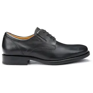 Derbie Geox Federico Smooth Leather Noir 46 U2257V_00043_C9999 pas cher