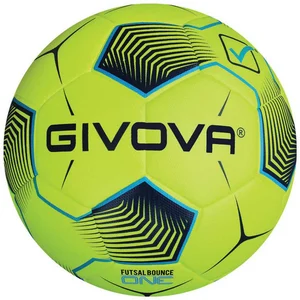Givova, ballon futsal bounce un, jaune fluo/turquoise, 3.7 pas cher