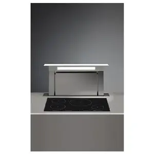 FALMEC Falmec Design+ DownDraft - Courant descendant télescopique Blanc pas cher