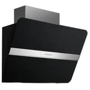 FALMEC FALMEC hotte murale FLIPPER (Noir satiné 55 cm - acier et verre) pas cher