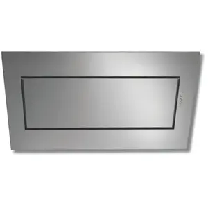 Comparateur de prix : FALMEC hotte murale QUASAR (Gris Anthracite 90 cm - Acier Inox / Verre)