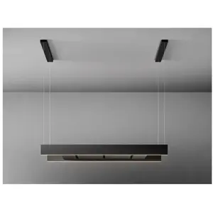 Comparateur de prix : FALMEC hotte à suspension LIGHT (120 cm - Acier peint, aluminium et verre)