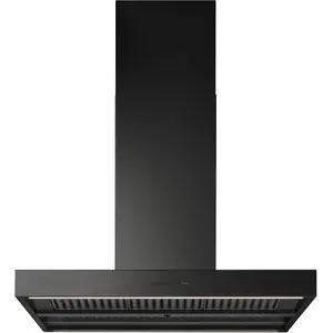 FALMEC hotte à îlot PLANE NO-DROP EVO pour le plan à induction (Noir, ... pas cher