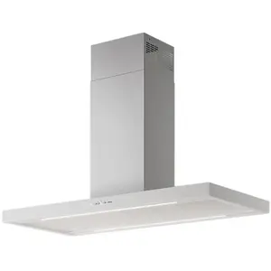 FALMEC hotte Îlot PLANE PLUS (Blanc, 120 cm - Acier) pas cher
