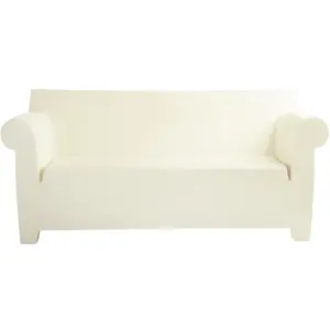 KARTELL canapé BUBBLE CLUB (Blanc zinc - Polyéthylène coloré) pas cher