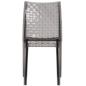 Kartell Chaise Ami Ami (Fumé - Polycarbonate Transparent) pas cher