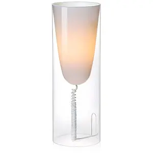 Comparateur de prix : KARTELL lampe de table TOOBE (9065 Cristal - PMMA)