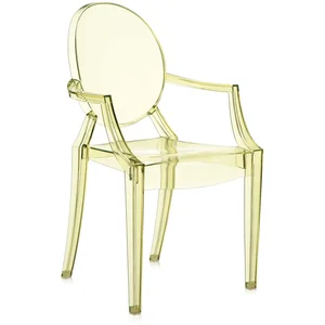KARTELL chaise LOUIS GHOST (Jaune - Polycarbonate 2.0 recyclé) pas cher