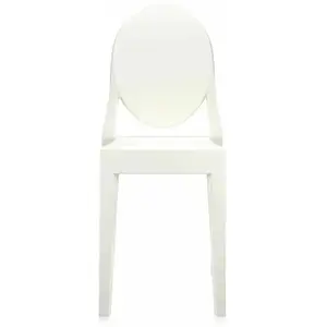 Comparateur de prix : Kartell Victoria Ghost, Chaise, Blanc, Lot de 2