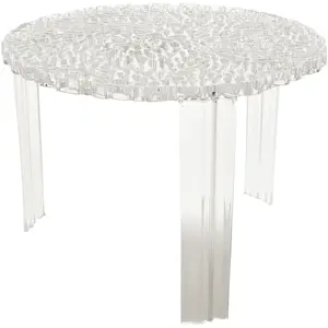 Comparateur de prix : KARTELL table basse T-TABLE H 36 "moyenne" (Cristal - PMMA transparent)