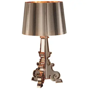 Comparateur de prix : Kartell - Lampe de table - Or - ABS métallisé - Designer Ferruccio Laviani