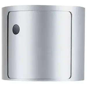Kartell Componibili, Conteneur 1 élément, Argent, Base ronde pas cher