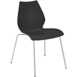 Chaise anthracite Maui - Kartell pas cher