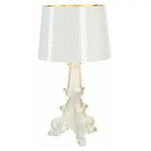 Comparateur de prix : Kartell Bourgie blanche- intérieur or 9076.00_BIANCO- INTERNO ORO-H: 6878 cm