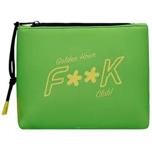 Pochette unisexe de marque F**K, modèle FK24-A220, fabriquée en synthétique., vert, Taglia unicaVendu paramazon