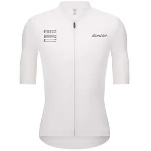 Santini Maillot à Manches Courtes Pirelli Wheel M pas cher