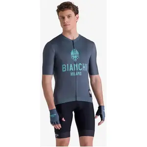 Santini Gants Courts Bianchi Milano Classic 2025 M pas cher