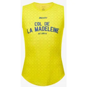Comparateur de prix : Santini TOUR DE FRANCE Maillot de corps sans manches Col de la Madelei...