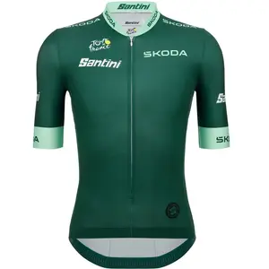 Comparateur de prix : Santini Maillot à Manches Courtes Tour De France Official Green 2025 S