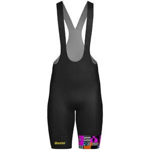 Santini TOUR DE FRANCE Cuissard à bretelles Bretagne 2025 pas cher