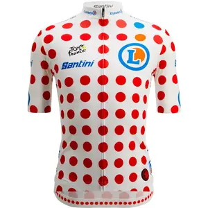 Comparateur de prix : Santini Maillot à Manches Courtes Tour De France Polka Dot 2025 2XL