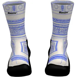 Comparateur de prix : Santini TOUR DE FRANCE Chaussettes Arc de Triomphe 2025