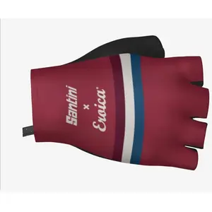 Gants Santini x Eroica Timo bordeaux - XL pas cher