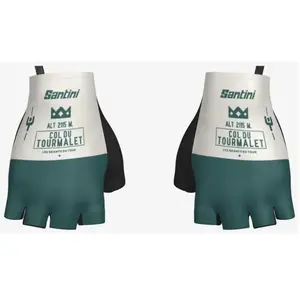 Santini Gants Courts Mj Col Du Tourmalet XL pas cher