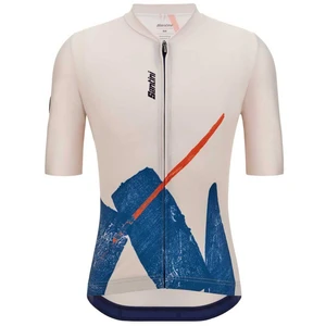 Santini Maillot à Manches Courtes Note pas cher