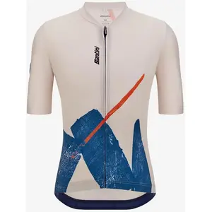 Santini Maillot à Manches Courtes Note 3XL pas cher