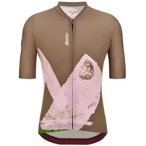 Santini Maillot à Manches Courtes Note XS pas cher