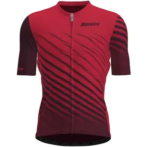 Santini Maillot à Manches Courtes Astro XS pas cher
