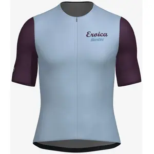 Santini Maillot à Manches Courtes Eroica Borgo 4XL pas cher