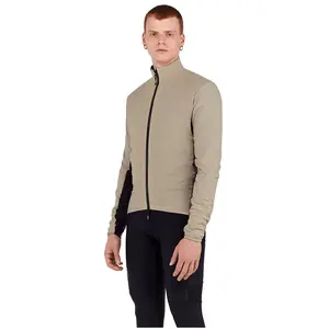 Comparateur de prix : Veste coupe-vent Santini Alpha Insulated beige noir - Coupe Slim - S