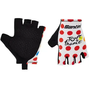 Comparateur de prix : Santini Gants Courts Tour De France Official Gpm Leader