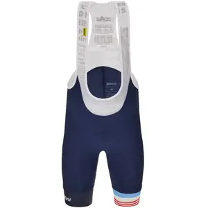 Comparateur de prix : Cuissard Santini Le Maillot Jaune Mont Ventoux bleu marine blanc-gris - XL