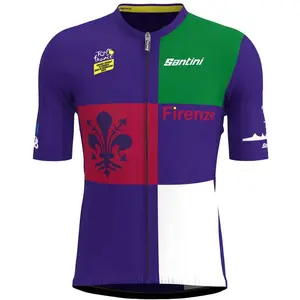 Santini Maillot manches courtes TOUR DE FRANCE Firenze 2024