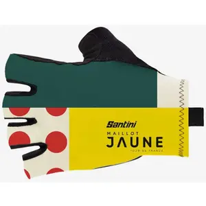 Comparateur de prix : Santini Gants Tour de France 2024 Classement Combiné multicolore - L