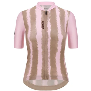 Santini Maillot à Manches Courtes Bambu pas cher