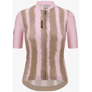 Santini Maillot manches courtes femme Bambu pas cher